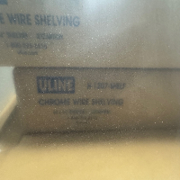 Unused ULINE Wire Shelving Parts image 2